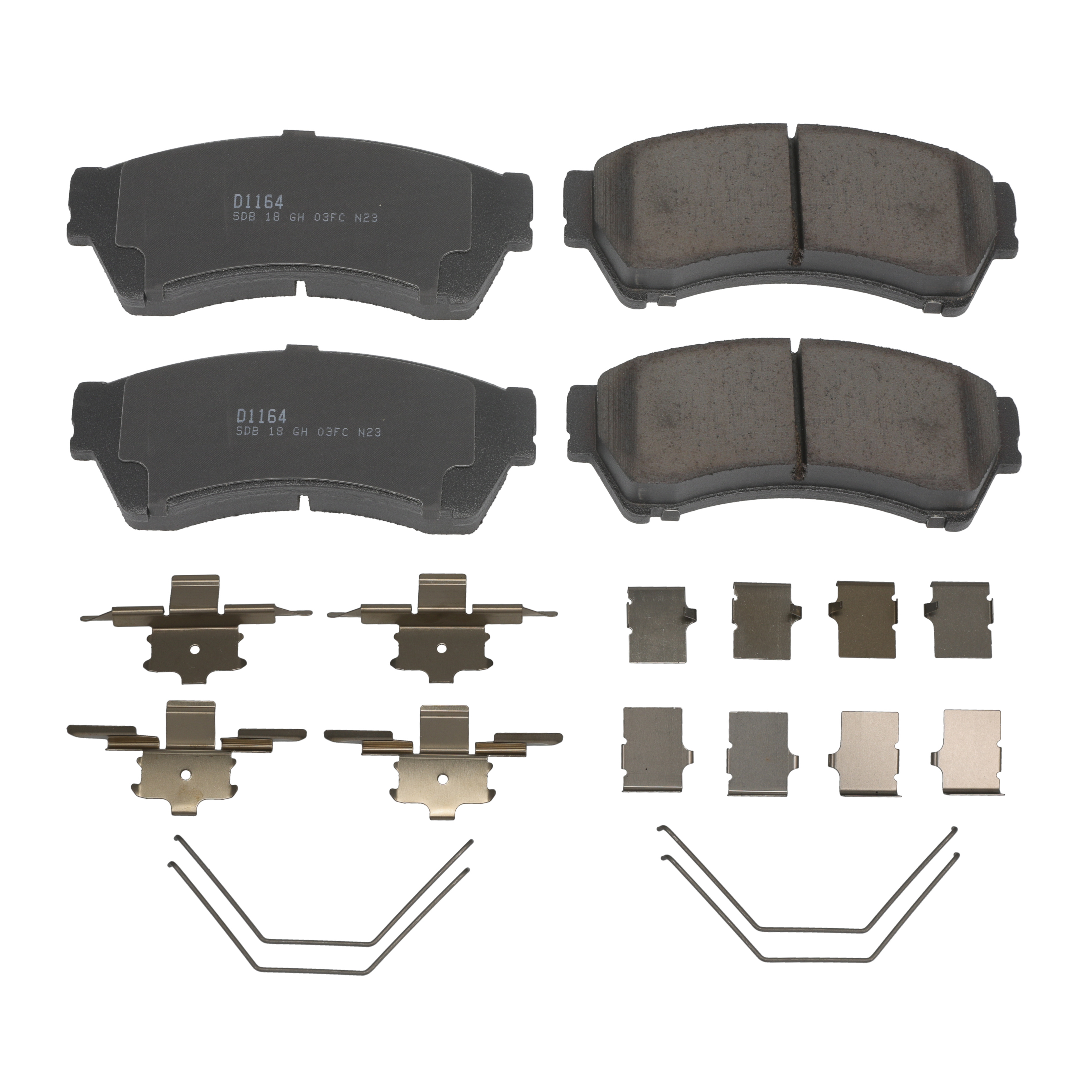 Winstop Brake Pad Set, Front WS.1164.0.C, Ford Fusion 2012-2006