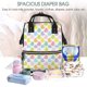 thumbnail image 5 of Easygdp Colorful Rubber Duck para Bolsa de Bebé de Gran Capacidad con Múltiples Bolsillos, Bolsa de Pañales para Padres, Bolsa de Viaje Organizada y Elegante, 5 of 6
