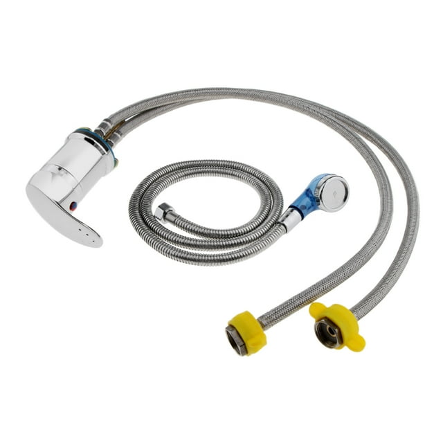 Yinanstore Connecteur de Robinet de Salon, Bol Ou Unité de Lavage à Rétrofriction Salon, 60 cm