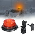 thumbnail image 1 of LED Strobe Light Car Warning Safety Flasher 12-24V Waterproof with 8 Lighting Modes Magnetic Base Suitable for Trucks Tractors Forklifts Engineering Vehicles, 1 of 7