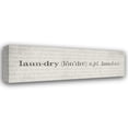thumbnail image 1 of Kristin Emery 24x11 Gallery Wrapped Canvas Wall Art Titled - Definitions - Laundry II, 1 of 4