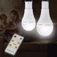 thumbnail image 4 of Lámpara solar LED Bombilla de luz de emergencia 9W Luz portátil para acampar con temporizador remoto, sensor de iluminación, carga USB y carga del panel solar, 4 of 4