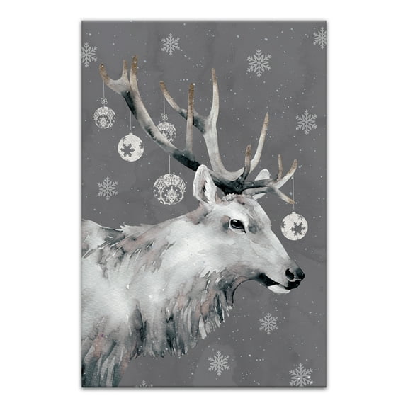 Creative Products Christmas Reindeer 20 x 30 Canvas Wall Art