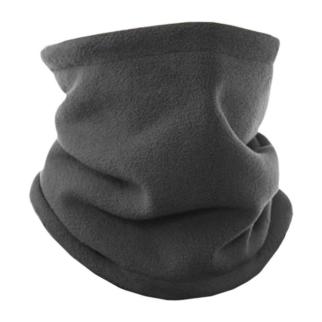 GUOOL Cache-Cou d'Hiver Doux pour Adultes Foulard Polyvalente pour Course Ski Randonnée Gris