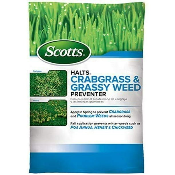Scotts Halts Crabgrass & Grassy Weed Preventer 15,000sqft