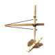 thumbnail image 1 of Kit de taladro de arco, iniciador de fuego, madera primitiva, práctica de supervivencia, herramienta de fuego de fricción para exploración, enseñanza de actividades al aire libre, entrenamie, 1 of 5