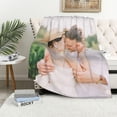thumbnail image 3 of Custom Blanket, Personalized Blanket with Photo Text Image Collage, for Family, Friends, Birthday, Christmas, Valentine's Day, Customized Gift, 3 of 6