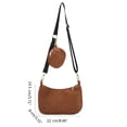 thumbnail image 3 of AOOOWER Trendy Single Shoulder Bag Corduroy Crossbody Bags Distinctive Design for Fashion Enthusiasts, 3 of 21