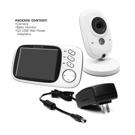 UPC: 0842893101064 | Serenelife Indoor Video Baby Monitor Long Range Upgraded 850’ Wireless Range  Night Vision