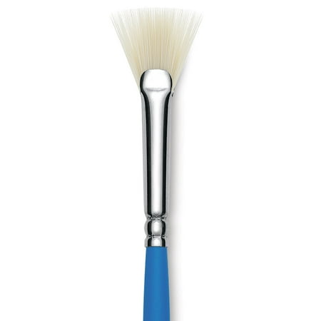 UPC: 0757063375551 | Princeton Select Natural Bristle Brush – Fan  Short Handle  Size 2