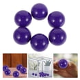 thumbnail image 4 of MOVTOTOP Plastic Raffle Balls for Decor Purple PVC Bingo Game Balls with Smooth Surface 4cm Opening, 4 of 7