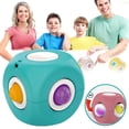 thumbnail image 1 of Antiestrés Fingertip Cube Finger Spinning Top Toy Juguetes Educativos De Aprendizaje Bubble Press Toy Para Niños Mayores De 2 Años Speravity FN006173-00, 1 of 6