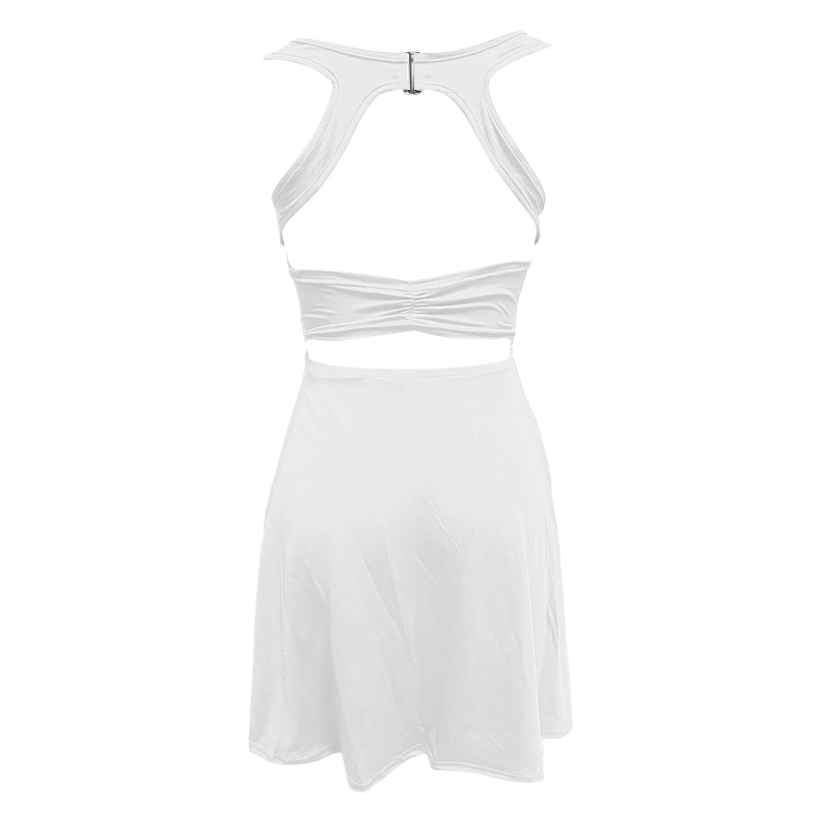 Womens Solid Tennis Dress With Built In Shorts And Bra Workout Dress Athletic Dress For Women Chiffon Summer Dress Summer Dress Casual Petite Maxi Dresses for Short Women Fall Dresses for Women Petite