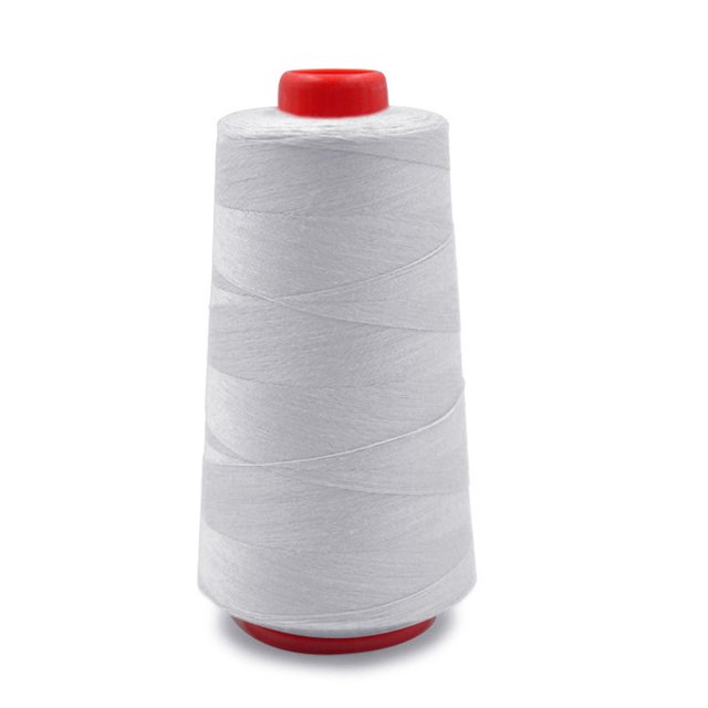Advancent Línea que hace punto del ganchillo del hilo del poliéster de la máquina de coser de Overlock de 3000 yardas Tela de costura y artesanía No.12