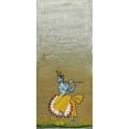 thumbnail image 2 of Bikaner, Ustad Murad 10x18 White Modern Wood Framed Museum Art Print Titled - Krishna Fluting, 2 of 4