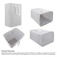 thumbnail image 6 of SUGIFT Collapsible Laundry Basket, 72L Large Laundry Hampers Organizer, Gray, 6 of 7