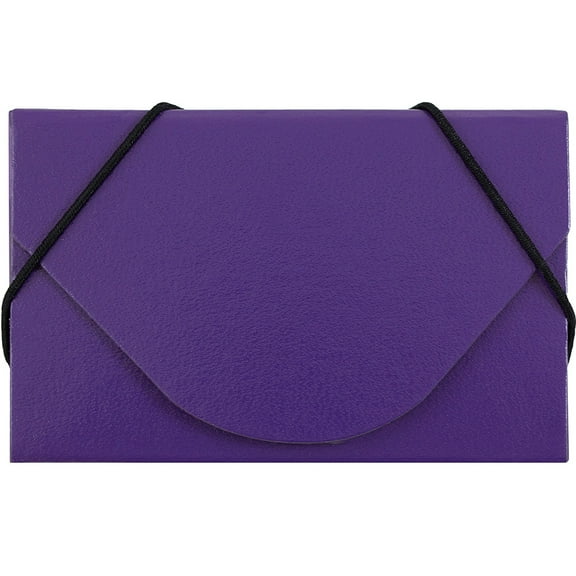 JAM Business Card Holder Case, Purple, 1/Pack