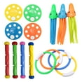 thumbnail image 1 of Juguetes de buceo Zulema Juego de Juguetes para piscina para niñas de 3 15 piezas estilo, 1 of 8