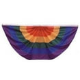 thumbnail image 1 of Annin Flagmakers 485100 Rainbow Fan Sewn Nyl-Glo-3 ft.  X 6 ft., 1 of 1