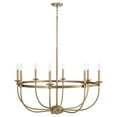 thumbnail image 5 of 8 Light Chandelier In Contemporary Style-28.75 Inches Tall And 38 Inches Wide     -Traditional Installation Capital Lighting 425181Ad, 5 of 7