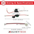 AlveyTech 24V 9Ah ATV Battery Pack for Razor Dirt Quad with Wiring