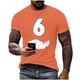 thumbnail image 2 of Tops para hombre, blusas y camisas de manga corta con cuello redondo para hombre, jersey informal con cuello redondo estampado para hombre, pantalones cortos deportivos para fitness, blusa de poliéste, 2 of 5