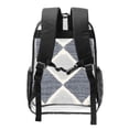thumbnail image 3 of 16 Inch Transparent Backpack With Lightweight And Durable Design Without Pockets Transparent For Work Business Travel Sports Argyle Plaid Lightslategray_1, 3 of 7