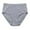 Gray, variant on Underwear For Women Cotton Solid Color Mid Waisted Ladies Panties Sexy Hi-Cut Briefs Stretch Briefs Multipack Bikini Panties