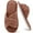 Brown, variant on Slippers for Women Cloud Like Memory Foam Slides Trendy Corduroy Design