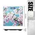 thumbnail image 2 of High Precision Body Weight Scale Smart Bathroom Scales with Large LCD Display(400lbs),Decorative for Bedroom-Large Painting Of Cherry Blossoms On Blue Background, 2 of 4