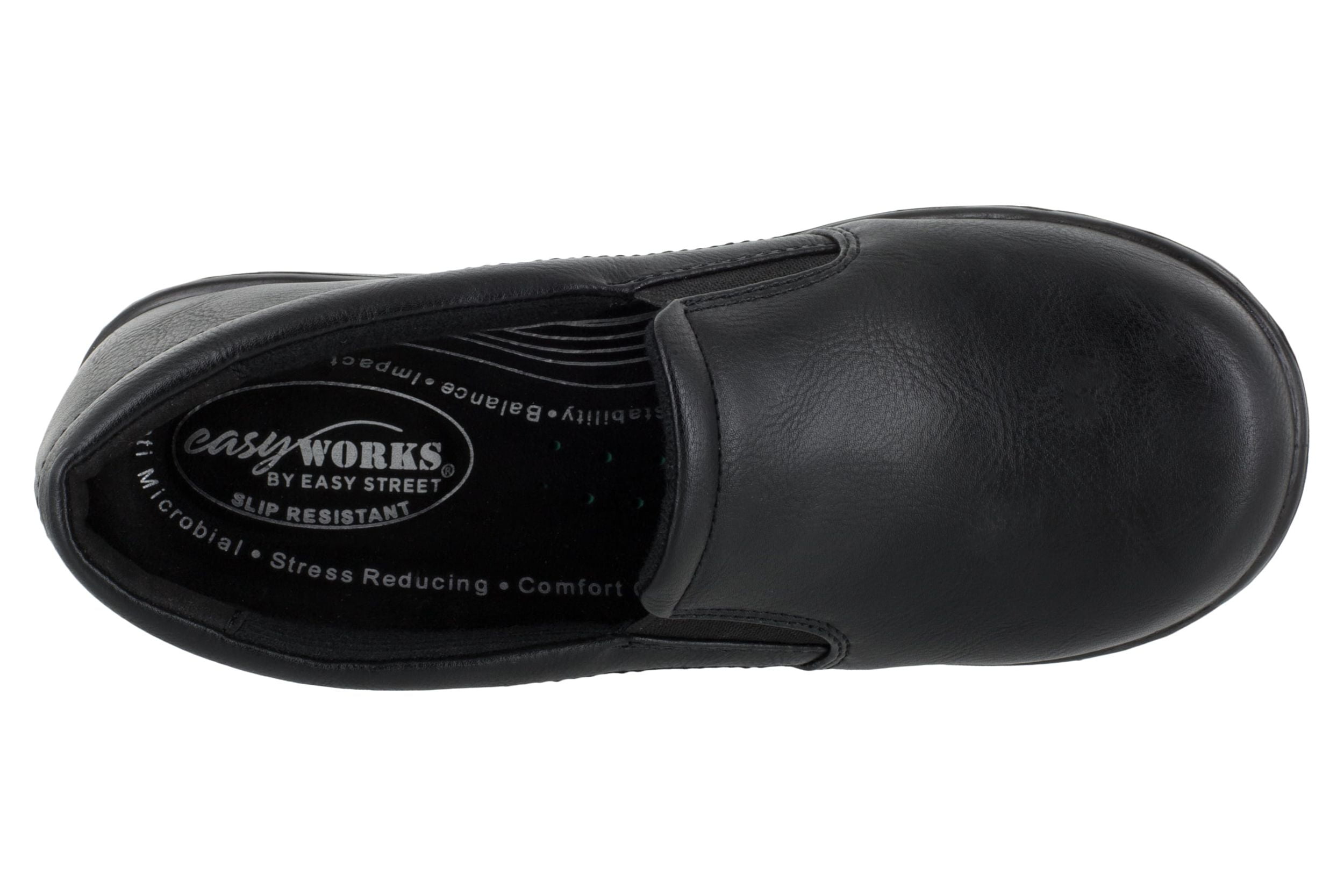 Easy Works by Easy Street Leeza Women's Slip Resistant Clog Work Shoe