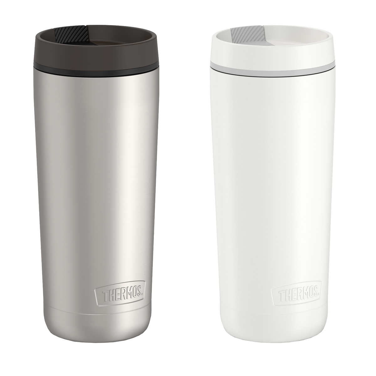 Thermos Vacuum Stainless Steel 18oz Travel Tumbler, 2-pack – Blue