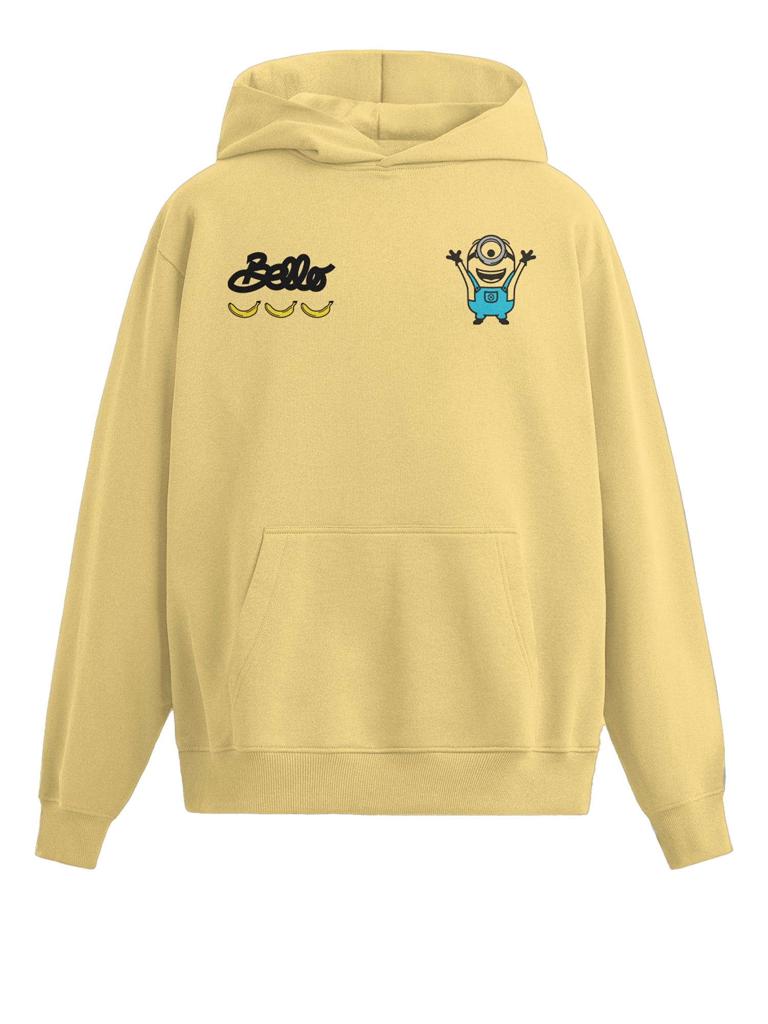 Despicable Me Men's & Big Men's Front & Back Graphic Hoodie, Bello Rager, Sizes S–3XL