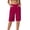 Red-1, variant on Knee Length Shorts for Women 2026 Summer Stretchy Straight Leg Dressy Casual Office Work Shorts with Pockets