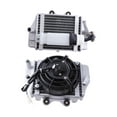thumbnail image 2 of figatia Radiator Cooling Fan Oil Karts Replacement Motocross Parts 250cc Quad Water Radiator Fan Motorcycle Cooling Fan A and B, 2 of 8