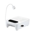 thumbnail image 2 of nail dust collector,nail dust collector extractor vacuum cleaner,powerful nail dust extractor 4500rpm adjustable,manicure electric nail suction fan cleaner,nail polishing grinding dust Style B Sunnimix colector de polvo de uñas, 2 of 8