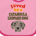 thumbnail image 4 of Inktastic Catahoula Leopard Dog Gift Boys or Girls Baby Bib, 4 of 4