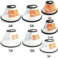 thumbnail image 3 of Adjustable Recovery Pet Cone E-Collar Elizabeth Wound Protective Collar, 3 of 5