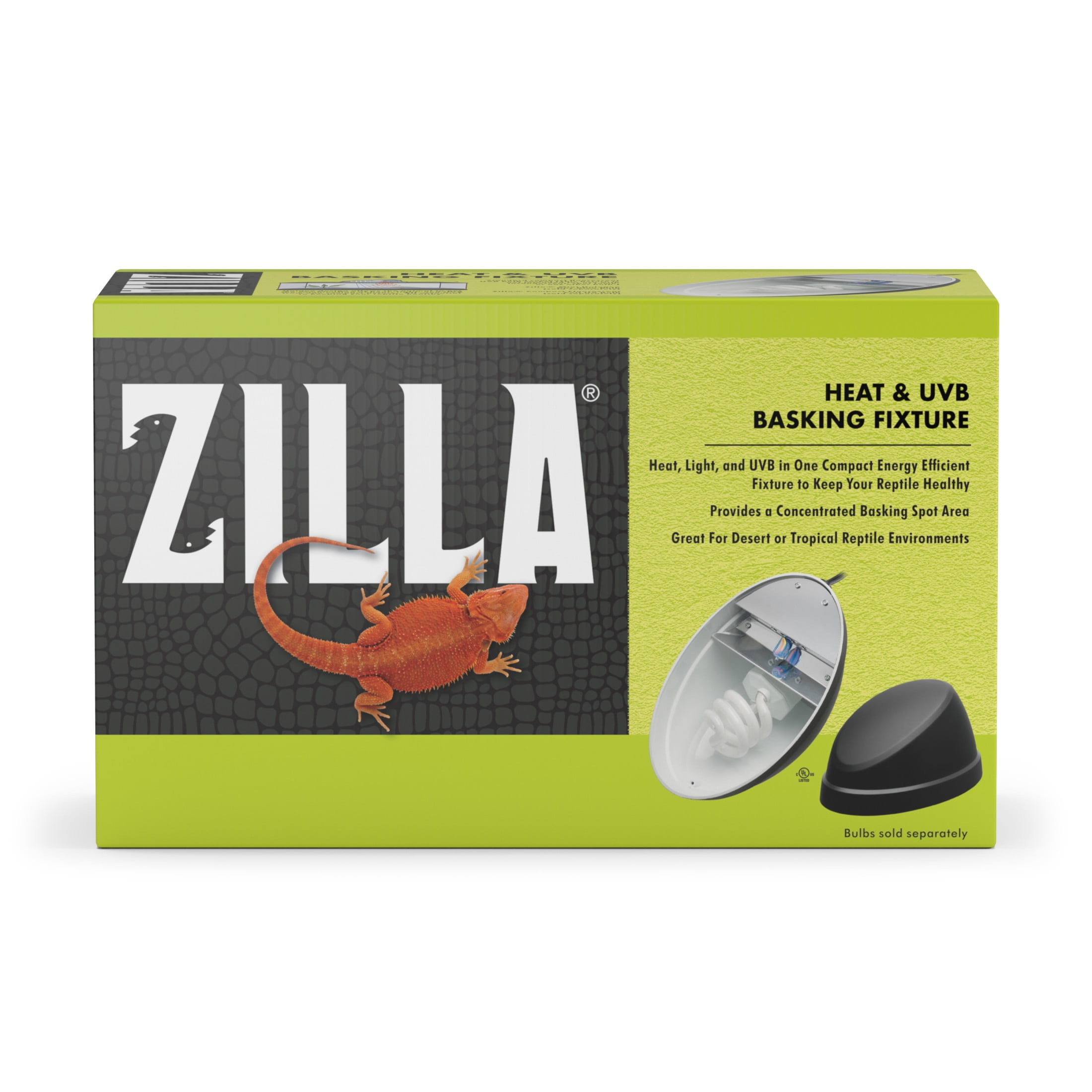 Zilla Heat & UVB Basking Fixture Small