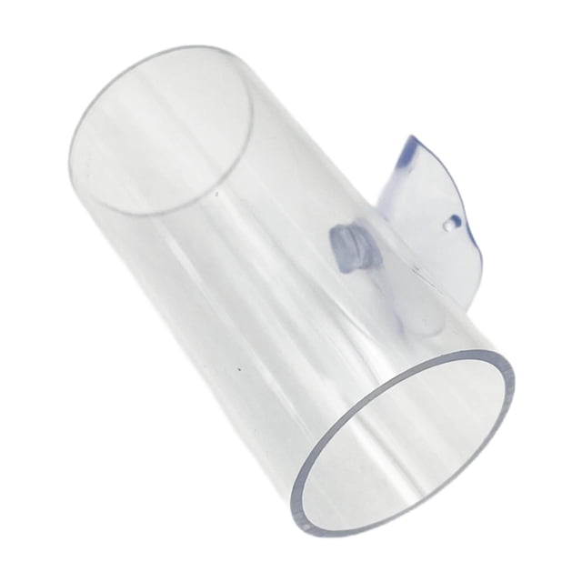 S SERENABLE Clear Betta Tube Tunnel Shelter for Sleeping Playing Better Observation S S