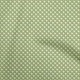 thumbnail image 1 of oneOone Cotton Poplin Green Fabric Houndstooth Craft Projects Decor Fabric Printed By The Yard 56 Inch Wide, 1 of 4