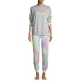thumbnail image 2 of Secret Treasures Women's and Women's Plus Lace-Up Pullover Sweatshirt, 2 of 6