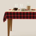 thumbnail image 5 of Christmas Holly Berries Flower Rectangle Tablecloths Home Table Cover Washable for Kitchen Dining Party 60 X 84 Inch, 5 of 6