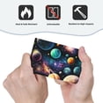 thumbnail image 6 of Planets Galaxy Stars Cosmic Space Light Switch Cover Decorator No Device Blank Wall Plate 1-Gang Receptacle Outlet Decor, 6 of 7