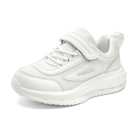 

TSADFHJI Christmas Boys Sneakers Size 5 1/2 Children s Net Breathable Solid Color Flying Woven Sports Shoes For Boys and Girls School Casual Lightweight Soft Soled Shoes 14.5-15 Years