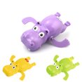 thumbnail image 1 of Bathroom Toy Bathtub Toy Bath Toy Water Spray Sprinkler Wind Up Clockwork Spring Floating For Infant Toddler Hippopotamus Random Colour, 1 of 1