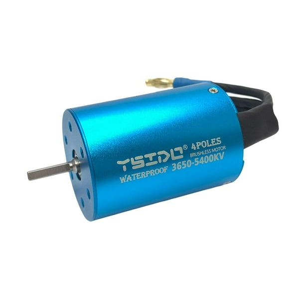 Motor de Barco Eléctrico RC CUTICAT Motor Sin Escobillas 4 Polos RC Servo Digital