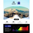 thumbnail image 6 of OutdoorMaster Falcon Ski Goggles Lens by ZEISS, OTG Snowboard Goggles Anti-fog, Magnetic Interchangeable Lens, Snow Goggles, 6 of 9