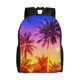 thumbnail image 1 of Balery Palm Trees at Sunset Mochila - Mochila Estilosa y Duradera para Laptop de 15 Pulgadas con Tela Oxford Impermeable, 1 of 8