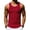 Red0407P&03, variant on Fabrcox Men Tank Tops Quick Dry Crew Neck Men's Sleeveless Shirts Big and Tall Fitted Ribbed Hiking Workout Men's Muscle Shirts Gray S